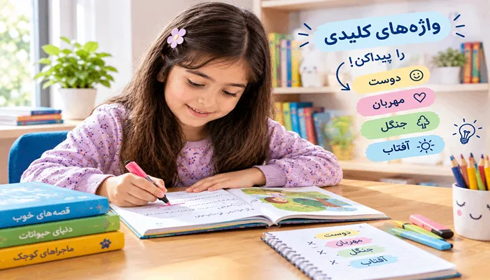چگونه مهارت درک مطلب را در دانشآموزان دبستانی تقویت کنیم؟ 7 تمرین کاربردی 3 تمرین خواندن و یادگیری واژههای تازه